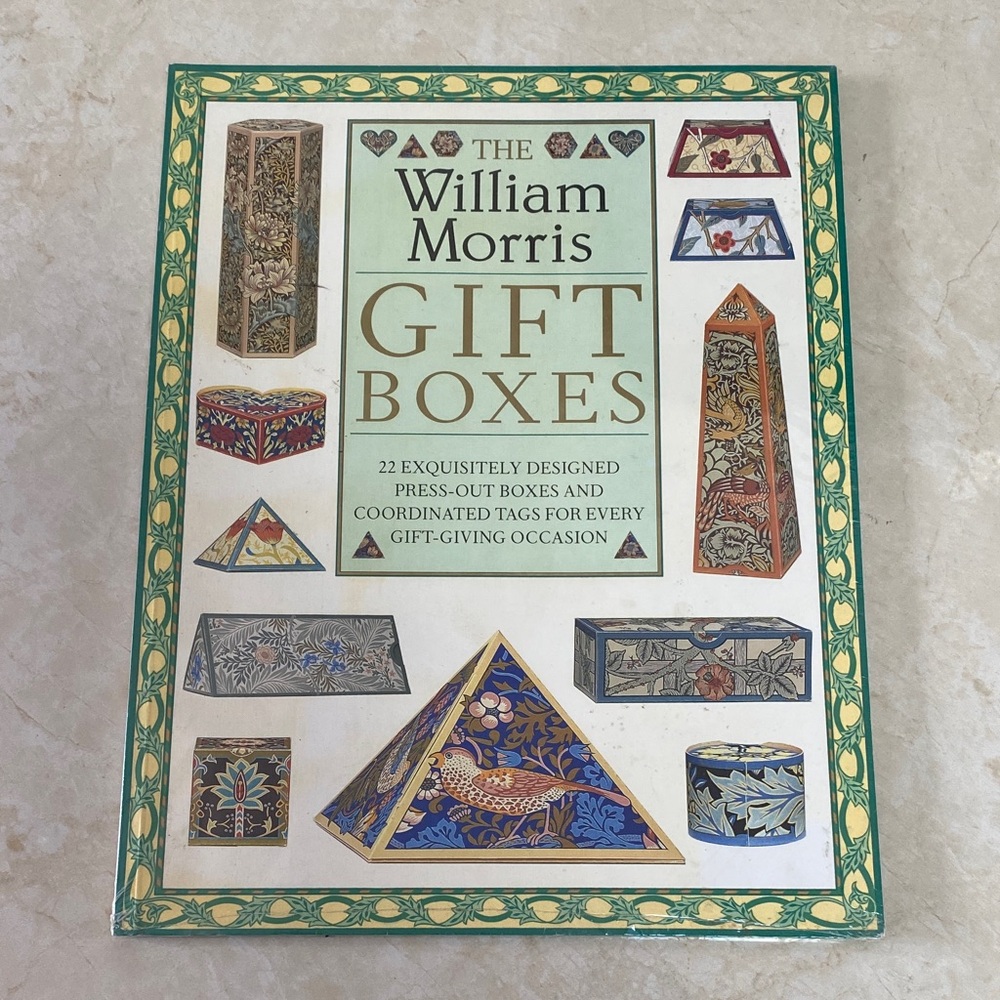 New Sealed 22 William Morris Gift Boxes 90’s
